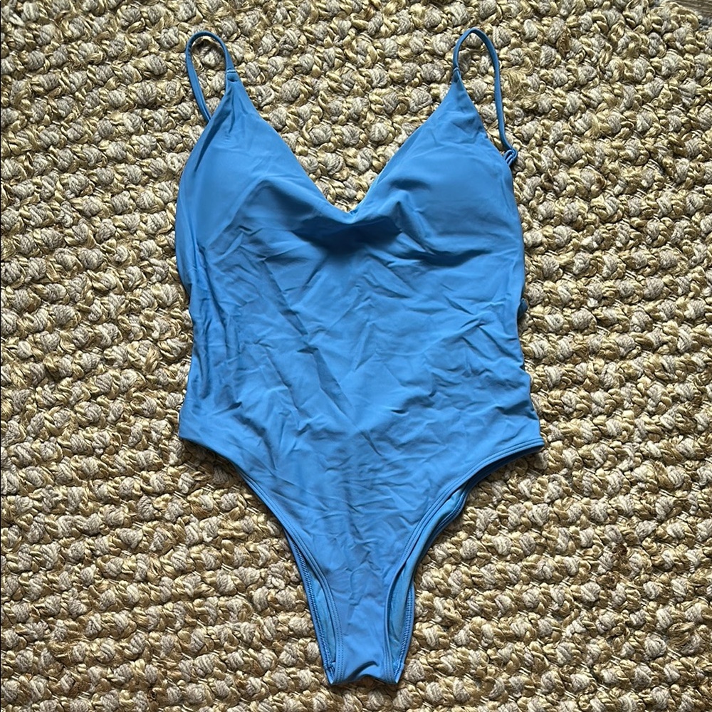 Aerie Blue One Piece Swimsuit